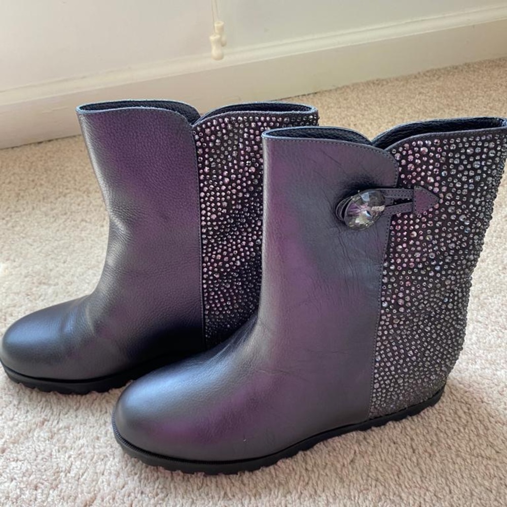 Poletto wedge boots